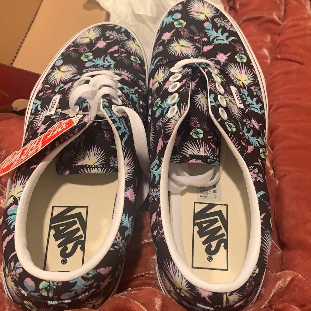Paradise floral Vans